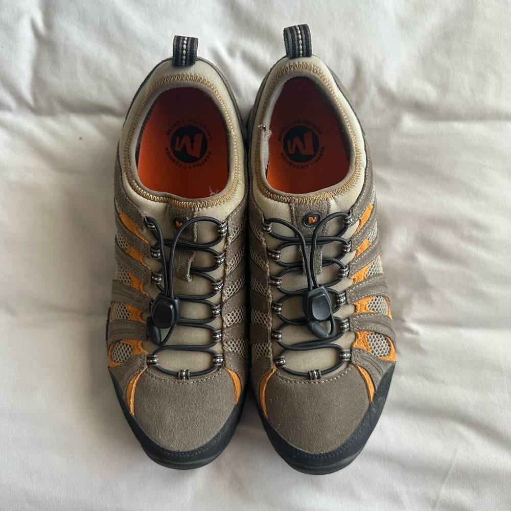 Men's Outdoor Adventure Shoes - Gray and Orange